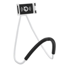 Load image into Gallery viewer, Lazy Bracket Universal Flexible Lazy Hanging on Neck Selfie Phone Holder 360 Rotating desk stand for iPhone 8 7 6 Samsung note 8