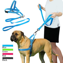 Load image into Gallery viewer, No Pull Reflective Dog Harness Leash Set Pet Vest Lead For Small Meduim Large Dogs Perfect for Daily Training Walking XXS-L