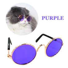 Load image into Gallery viewer, Funny Eye-wear Cat Glasses Cool Sunglasses For Small Dogs Halloween Cosplay Photos Props Pet Grooming Accessories Supplies