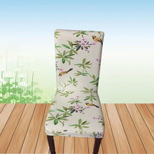 Load image into Gallery viewer, Meijuner Flower Printing Removable Chair Cover Big Elastic Slipcover Modern Kitchen Seat Case Stretch Chair Cover For Banquet