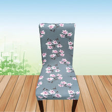 Load image into Gallery viewer, Meijuner Flower Printing Removable Chair Cover Big Elastic Slipcover Modern Kitchen Seat Case Stretch Chair Cover For Banquet