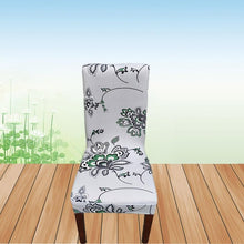 Load image into Gallery viewer, Meijuner Flower Printing Removable Chair Cover Big Elastic Slipcover Modern Kitchen Seat Case Stretch Chair Cover For Banquet