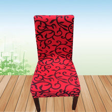 Load image into Gallery viewer, Meijuner Flower Printing Removable Chair Cover Big Elastic Slipcover Modern Kitchen Seat Case Stretch Chair Cover For Banquet