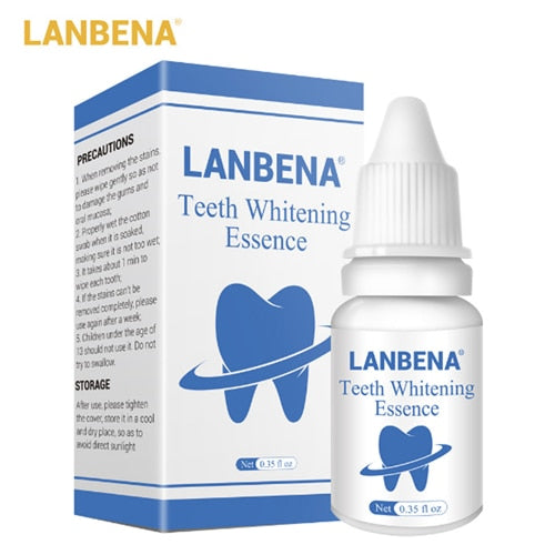 LANBENA Teeth Whitening Essence Powder Oral Hygiene Cleaning Serum Removes Plaque Stains Tooth Bleaching Dental Tools Toothpaste