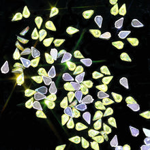 Load image into Gallery viewer, 1 Pack 200pcs 3D Nail Art Rhinestones AB Colour Acrylic Nail Stones 1.5mm*3mm Mini Tiny Gems Raindrop Design For DIY Decorations