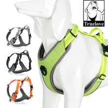 Load image into Gallery viewer, Truelove Dog Harness Reflective No Pull Small Medium Large Vest Quick Adjustbale Matching Leash Collar Training Running TLH6071