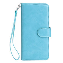 Load image into Gallery viewer, Leather Wallet Case For iPhone X Xr Xs Max Case 9 Card Holder Cover For iPhone 8 7 Plus 6 6S Plus 5 5S SE Flip Phone Cases Coque