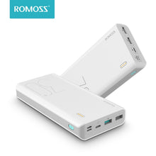 Load image into Gallery viewer, 30000mAh ROMOSS Sense 8+ Power Bank Portable External Battery With QC Two-way Fast Charging Portable Charger For Phones Tablet
