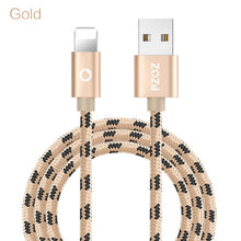 Load image into Gallery viewer, PZOZ usb cable for iphone cable Xs max Xr X 8 7 6 plus 6s 5 s plus ipad mini fast charging cables mobile phone charger cord data