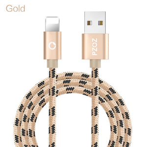 PZOZ usb cable for iphone cable Xs max Xr X 8 7 6 plus 6s 5 s plus ipad mini fast charging cables mobile phone charger cord data