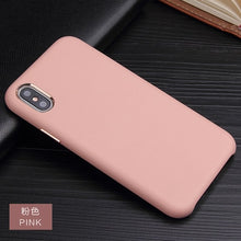 Load image into Gallery viewer, Aluminum Metal Button Cover For iPhone 6 6S 7 8 Plus X Case PU Leather Original Case For iPhone XS MAX XR XS High quality Cases