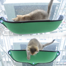 Load image into Gallery viewer, Hammock Cat Bed Mount Pod Lounger Suction Cups Warm Bed For Pet Cat Rest House Soft And Comfortable Ferret Cage US Warehouse