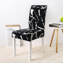 Load image into Gallery viewer, Flower Printing Removable Chair Cover Stretch Elastic Slipcovers  Restaurant For Weddings Banquet Folding Hotel Chair Covering