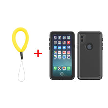 Load image into Gallery viewer, 100% Waterproof Case for iPhone X  XS 7 8 Plus Shockproof Swimming Diving Cover for iPhoneX Outdoor Underwater Protective Coque