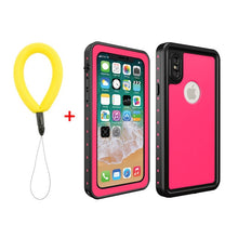 Load image into Gallery viewer, 100% Waterproof Case for iPhone X  XS 7 8 Plus Shockproof Swimming Diving Cover for iPhoneX Outdoor Underwater Protective Coque