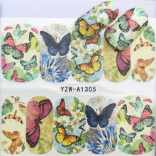 Load image into Gallery viewer, 2019 Flying Dandelion Nail Art Water Decals Transfer Sticker Manicure Nail Decoration