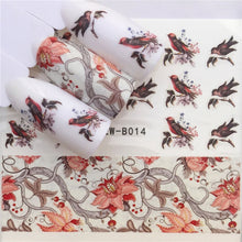 Load image into Gallery viewer, 2019 Flying Dandelion Nail Art Water Decals Transfer Sticker Manicure Nail Decoration