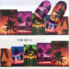 Load image into Gallery viewer, 2019 Flying Dandelion Nail Art Water Decals Transfer Sticker Manicure Nail Decoration