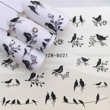 Load image into Gallery viewer, 2019 Flying Dandelion Nail Art Water Decals Transfer Sticker Manicure Nail Decoration