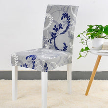 Load image into Gallery viewer, Kitchen Chair Cover Dining Seat Cover Black Slipcover Chair Removable Furniture Covers Anti-Dust Spandex Chair Covers 1/2/4/6Pcs