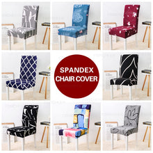 Load image into Gallery viewer, Flower Printing Removable Chair Cover Stretch Elastic Slipcovers  Restaurant For Weddings Banquet Folding Hotel Chair Covering