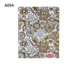 Load image into Gallery viewer, Nail sticker leaf lace design nail applique beauty foil decoration embossed 3D nail sticker flower blooming 3D nail art sticker