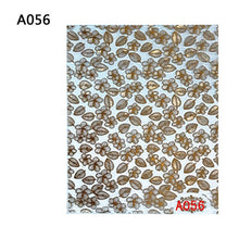 Load image into Gallery viewer, Nail sticker leaf lace design nail applique beauty foil decoration embossed 3D nail sticker flower blooming 3D nail art sticker