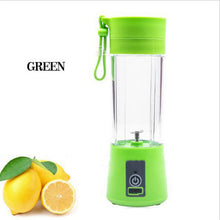 Load image into Gallery viewer, 400ml Portable Mixed Juicer Cup USB Rechargeable Electric Automatic Vegetable Fruit Citrus Orange Juice Maker Cup Mixer Bottles