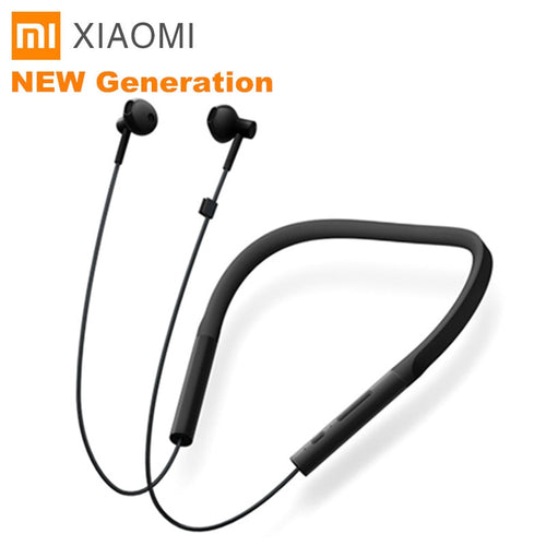 Xiaomi Necklace Bluetooth Earphone Wireless Earbuds with Mic and In-line Control Young Version Necklace Bluetooth headsets