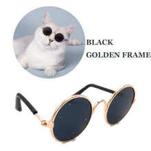 Load image into Gallery viewer, Funny Eye-wear Cat Glasses Cool Sunglasses For Small Dogs Halloween Cosplay Photos Props Pet Grooming Accessories Supplies