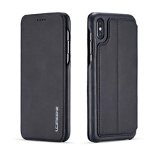 Load image into Gallery viewer, Original Flip Wallet Leather Business Retro Book Design Magnetic For iphone XS Max XR XS X 6 6S 6Plus 7 8 7Plus 8Plus  JS0715