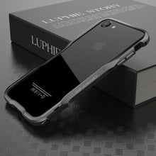 Load image into Gallery viewer, High-end 3D Stereoscopic Mobile Phone Bumper Case For iPhone X XR XS MAX Metal bumper for Apple iPhone 6 6S 7 8 plus case