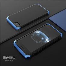 Load image into Gallery viewer, Shockproof Metal case for iPhone xs max case Aluminum frame Hard PC Coque cover for iphone 5 5s 6 6s 7 8 plus x Xr Xs Max fundas