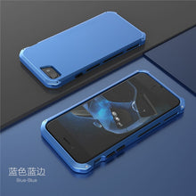 Load image into Gallery viewer, Shockproof Metal case for iPhone xs max case Aluminum frame Hard PC Coque cover for iphone 5 5s 6 6s 7 8 plus x Xr Xs Max fundas