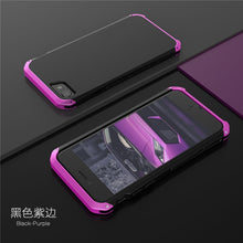 Load image into Gallery viewer, Shockproof Metal case for iPhone xs max case Aluminum frame Hard PC Coque cover for iphone 5 5s 6 6s 7 8 plus x Xr Xs Max fundas