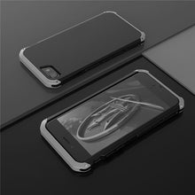 Load image into Gallery viewer, Shockproof Metal case for iPhone xs max case Aluminum frame Hard PC Coque cover for iphone 5 5s 6 6s 7 8 plus x Xr Xs Max fundas
