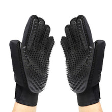 Load image into Gallery viewer, Pet Grooming Gloves Dog Cat Hair Cleaning Brush Comb Black Rubber Five Fingers Deshedding Pet Glove for Dog Cat Drop Ship