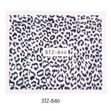 Load image into Gallery viewer, Full Beauty 1x Skull Bone Nail Sticker Water Self Adhesive Nail Art Tattoo Big Eye Horror Decals for DIY Decor Wrap CHSTZ731-734