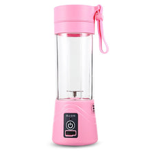 Load image into Gallery viewer, 400ml Portable Juice Blender USB Juicer Cup Multi-function Fruit Mixer Six Blade Mixing Machine Smoothies Baby Food dropshipping