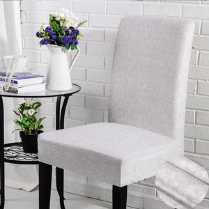 Stripped Cross Pattern Chair Covers Spandex Dining Room Stretch Seat Cover Chair Protective Case for Restaurant basen ogrodowy