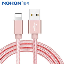 Load image into Gallery viewer, NOHON For Apple USB Charging Data Cable For iPhone X 7 6 8 6S 5S Plus XS MAX XR For iPad Mini IOS 12 8 Pin Fast Charge Cables 1M