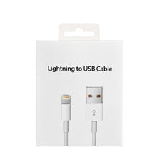 Load image into Gallery viewer, 2m Original USB Data Charging Cable For iPhone 5 5S 6 6S 7 8 Plus X XS Max XR Fast Charger Phone Cables for iPad mini 2 3 Air 2