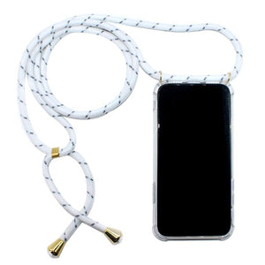 Transparent TPU Cell Phone Case With Lanyard Necklace Shoulder Neck Strap Rope Cord for Huawei P30 Pro Lite for P20 Pro Lite