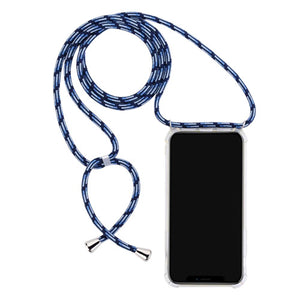 Transparent TPU Cell Phone Case With Lanyard Necklace Shoulder Neck Strap Rope Cord for Huawei P30 Pro Lite for P20 Pro Lite