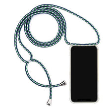 Load image into Gallery viewer, Transparent TPU Cell Phone Case With Lanyard Necklace Shoulder Neck Strap Rope Cord for Huawei P30 Pro Lite for P20 Pro Lite