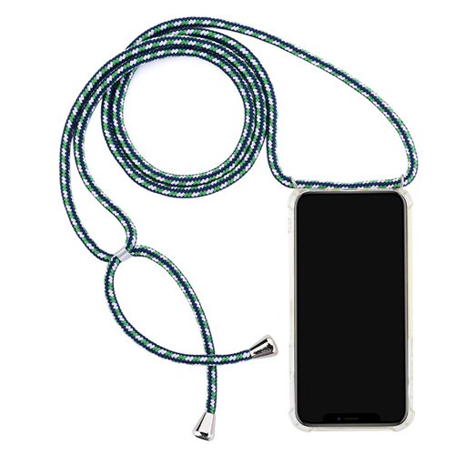 Transparent TPU Cell Phone Case With Lanyard Necklace Shoulder Neck Strap Rope Cord for Huawei P30 Pro Lite for P20 Pro Lite