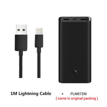 Load image into Gallery viewer, 2019 NEW Xiaomi Power Bank 3 20000mAh Mi Powerbank USB-C 45W Portable Charger Dual USB Powerbank for Laptop Smartphone PLM07ZM