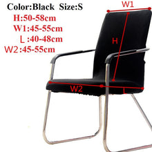 Load image into Gallery viewer, S/M/L Sizes Office Stretch Spandex Chair Covers Anti-dirty Computer Seat Chair Cover Removable Slipcovers For Office Seat Chairs