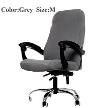 Load image into Gallery viewer, S/M/L Sizes Office Stretch Spandex Chair Covers Anti-dirty Computer Seat Chair Cover Removable Slipcovers For Office Seat Chairs