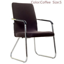 Load image into Gallery viewer, S/M/L Sizes Office Stretch Spandex Chair Covers Anti-dirty Computer Seat Chair Cover Removable Slipcovers For Office Seat Chairs
